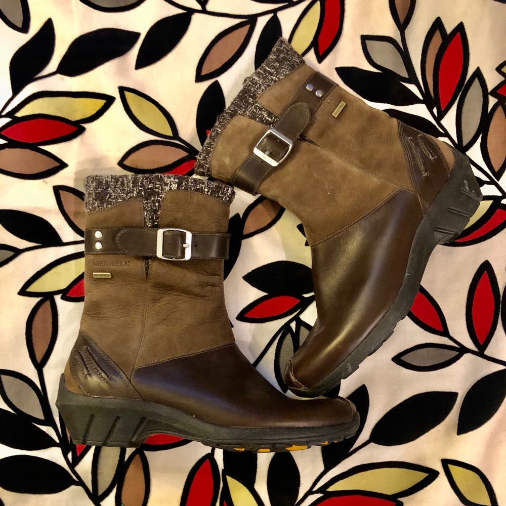 Merrell Donatella Espresso Boots Waterproof